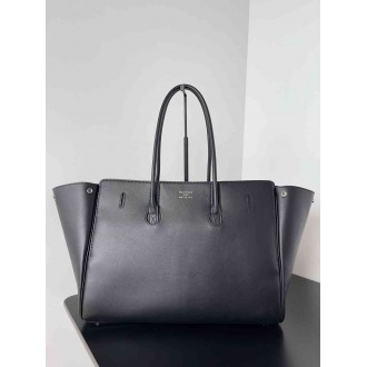 Balenciaga Bel Air Carry All Medium Bag in Noir Calfskin