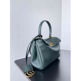 Balenciaga Rodeo Mini Bag in Dark Green Calfskin