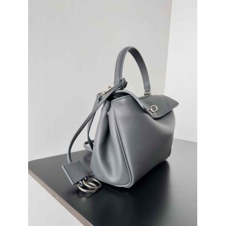 Balenciaga Rodeo Mini Bag in Grey Calfskin