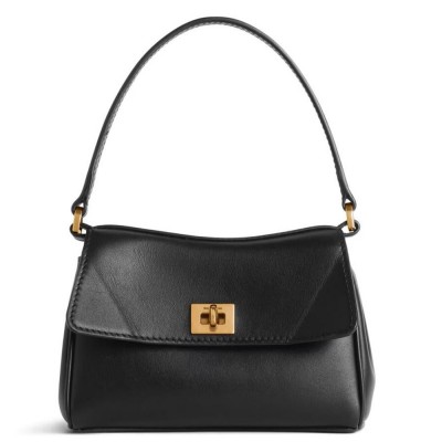 Balenciaga Rodeo Nano Bag with Chain in Black Calfskin