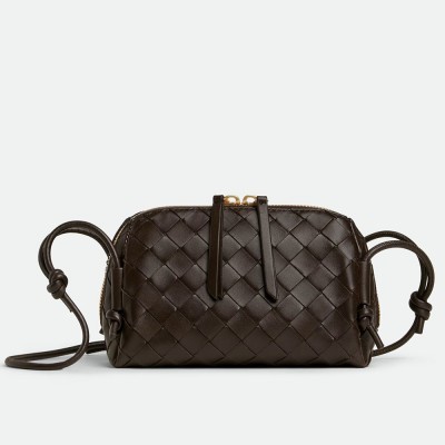 Bottega Veneta Concert Pouch in Fondant Intrecciato Lambskin