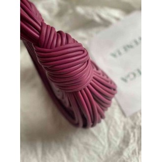Bottega Veneta Double Knot Bag In Mystic Lambskin