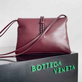 Bottega Veneta Medium Liberta Bag in Barolo Calfskin