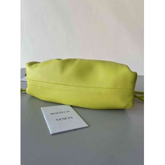 Bottega Veneta Mini Pouch Bag In Kiwi Calfskin