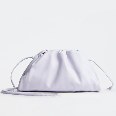 Bottega Veneta Mini Pouch Bag In Mirth Washed Calfskin
