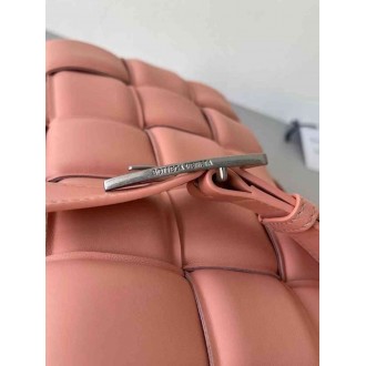 Bottega Veneta Padded Cassette Bag In Peachy Lambskin