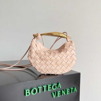 Bottega Veneta Sardine Mini Bag in Lotus Intrecciato Lambskin