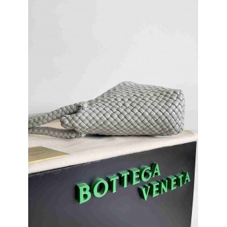 Bottega Veneta Tosca Bag in Grey Intrecciato Calfskin