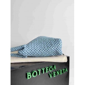 Bottega Veneta Tosca Bag in Light Blue Intrecciato Calfskin