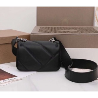 Bvlgari Serpenti Cabochon Mini Bag In Black Calfskin