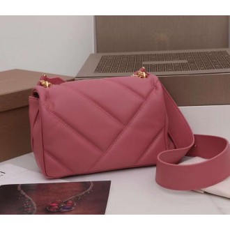 Bvlgari Serpenti Cabochon Small Bag In Pink Leather
