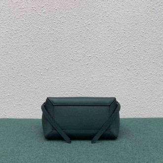 Celine Belt Nano Bag In Amazone Grained Calfskin
