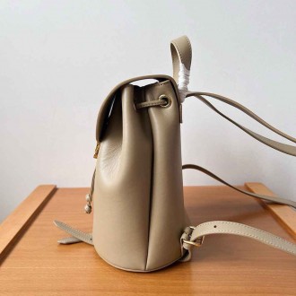 Celine Bonnie Backpack in Nude Calfskin
