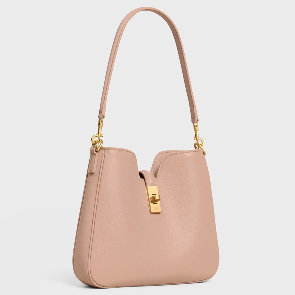 Celine Camille 16 Soft Small Bag in Soft Peach Calfskin