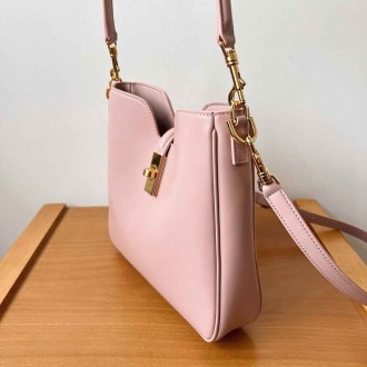 Celine Camille 16 Soft Small Bag in Soft Peach Calfskin
