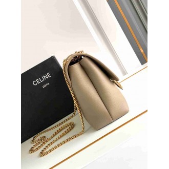 Celine Medium Victoire Bag in Brown Sepia Calfskin