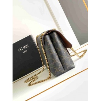 Celine Medium Victoire Bag in Triomphe Canvas