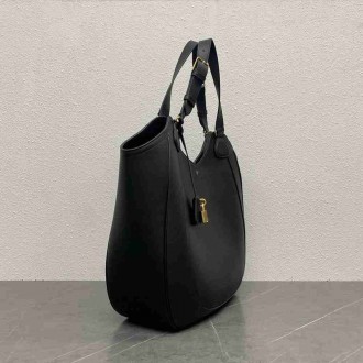 Celine Meo Bag in Black Supple Calfskin