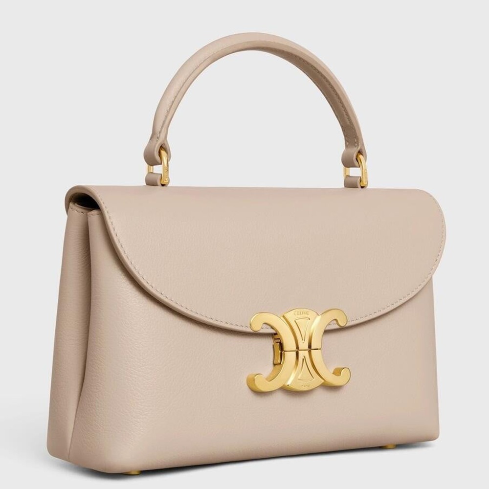 Celine Nino Teen Bag in Beige Supple Calfskin