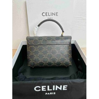Celine Nino Teen Bag in Triomphe Canvas