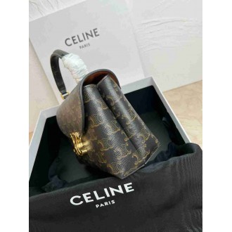 Celine Nino Teen Bag in Triomphe Canvas
