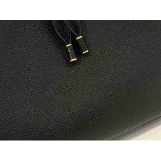 Chloe Marcie Hobo Bag in Black Grained Leather