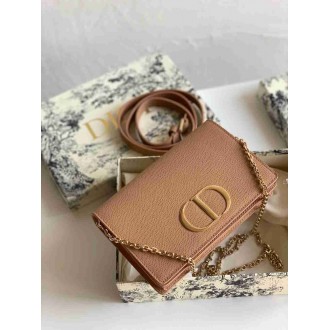 Dior 30 Montaigne 2 In 1 Belt Bag In Poudre Calfskin