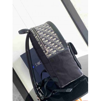 Dior 8 Backpack in Beige and Black Dior Oblique Jacquard