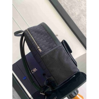 Dior 8 Backpack in Black Dior Oblique Jacquard