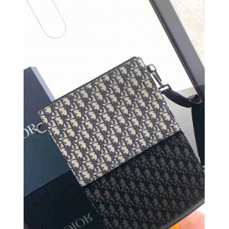 Dior A5 Triangle Pouch in Dior Oblique Jacquard