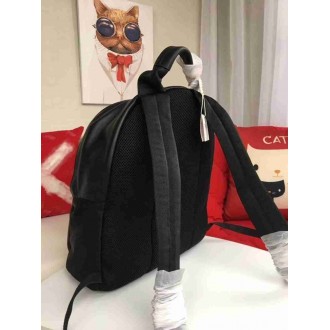 Fendi Black Large Bag Bugs Eye Inserts Backpack