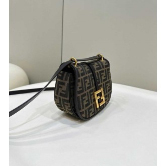Fendi C'mon Small Bag in FF Jacquard Fabric