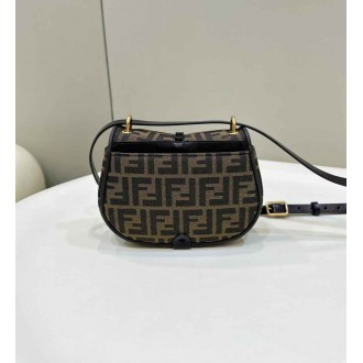 Fendi C'mon Small Bag in FF Jacquard Fabric