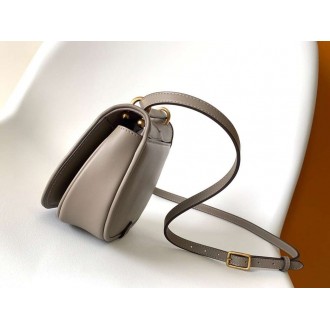 Fendi C'mon Small Bag in Grey Calfskin