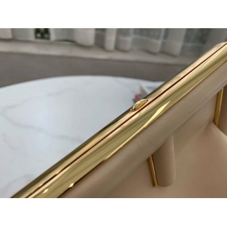Fendi First Medium Bag In Beige Nappa Leather