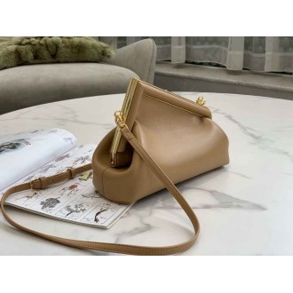 Fendi First Small Bag In Beige Nappa Leather