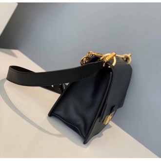 Fendi Kan U Bag In Black Calfskin