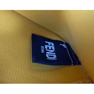 Fendi Kan U Bag In Multicolor Leather and Suede