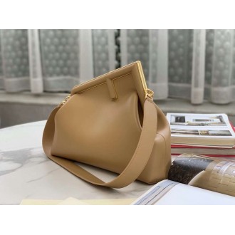 Fendi Medium First Bag In Pink Nappa Leather
