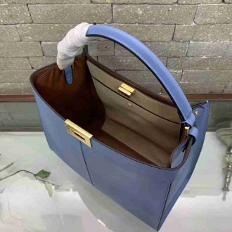 Fendi Pale Blue Peekaboo X Lite Regular Bag