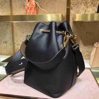 Fendi Small Mon Tresor Red Circle Logo Bag