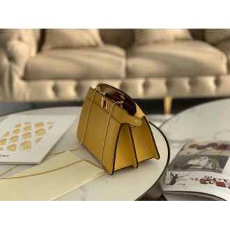 Fendi Yellow Peekaboo ISeeU Pochette Bag