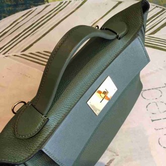 Hermes 24 24 29 Bag In Canopee Clemence Calfskin