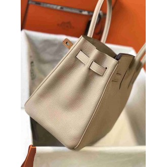 Hermes Argile Clemence Birkin 30cm Bag