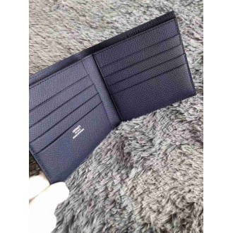 Hermes Dark Blue MC2 Copernic Compact Wallet