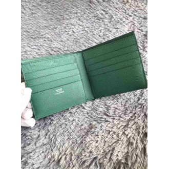 Hermes Green MC2 Copernic Compact Wallet