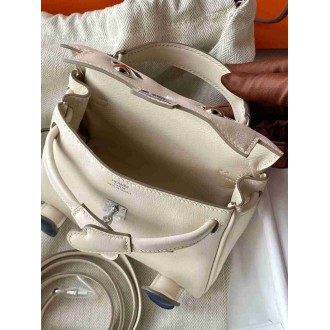 Hermes Kelly Doll Quelle Idole Bag in Craie Swift Calfskin