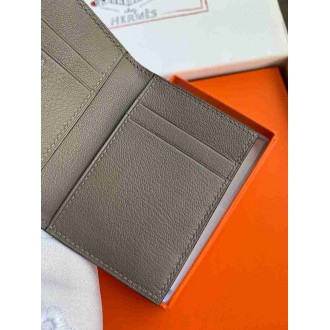 Hermes MC2 Euclide Card Holder in Himalaya Niloticus Crocodile Skin