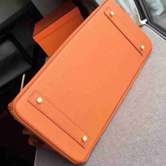 Hermes Orange JPG Birkin 42cm Shoulder Bag
