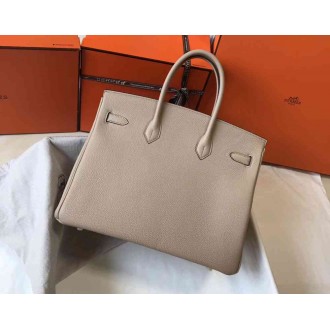 Hermes Argile Clemence Birkin 35cm Bag